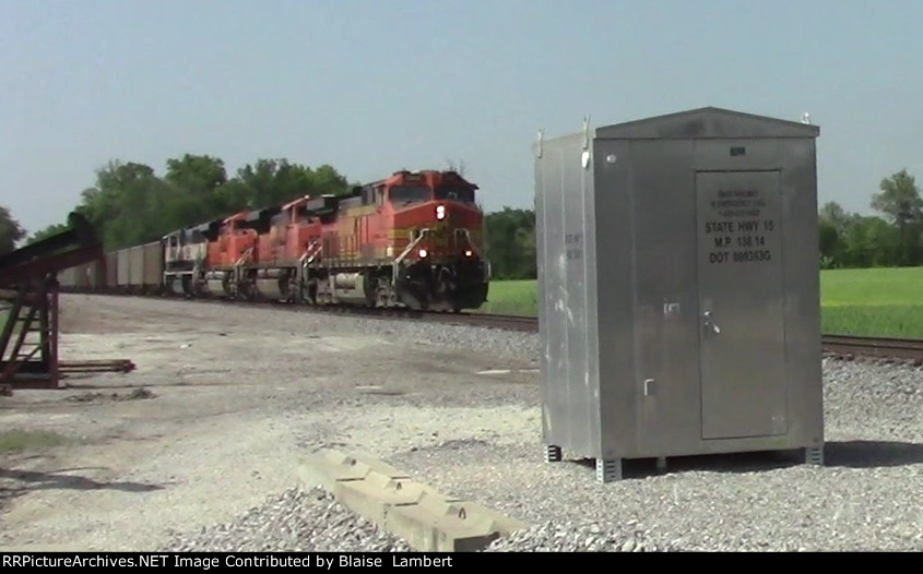 BNSF coal train